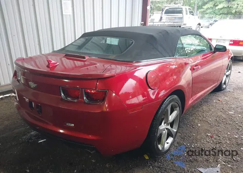 2013 Chevrolet Camaro 2Lt из США, поврежденный, VIN 2G1FC3D38D9209563